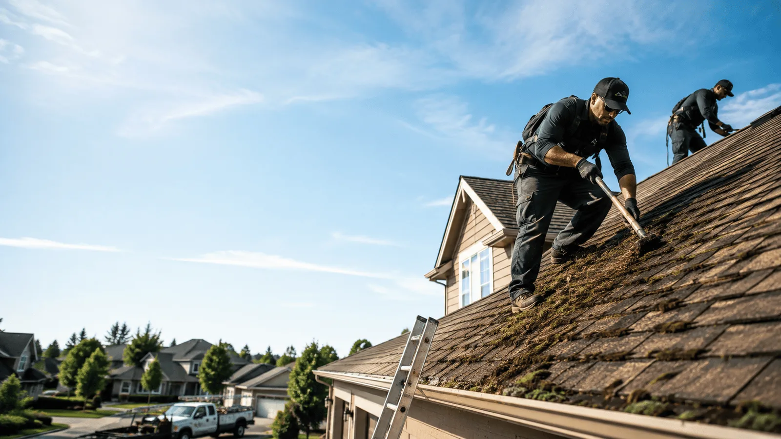 Roof Moss Removal in Pottersville, MO near me